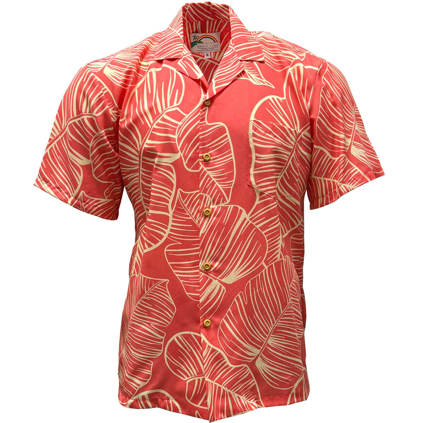 Taro Leaf - Coral