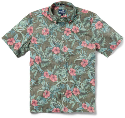 Palm Floral - Olive