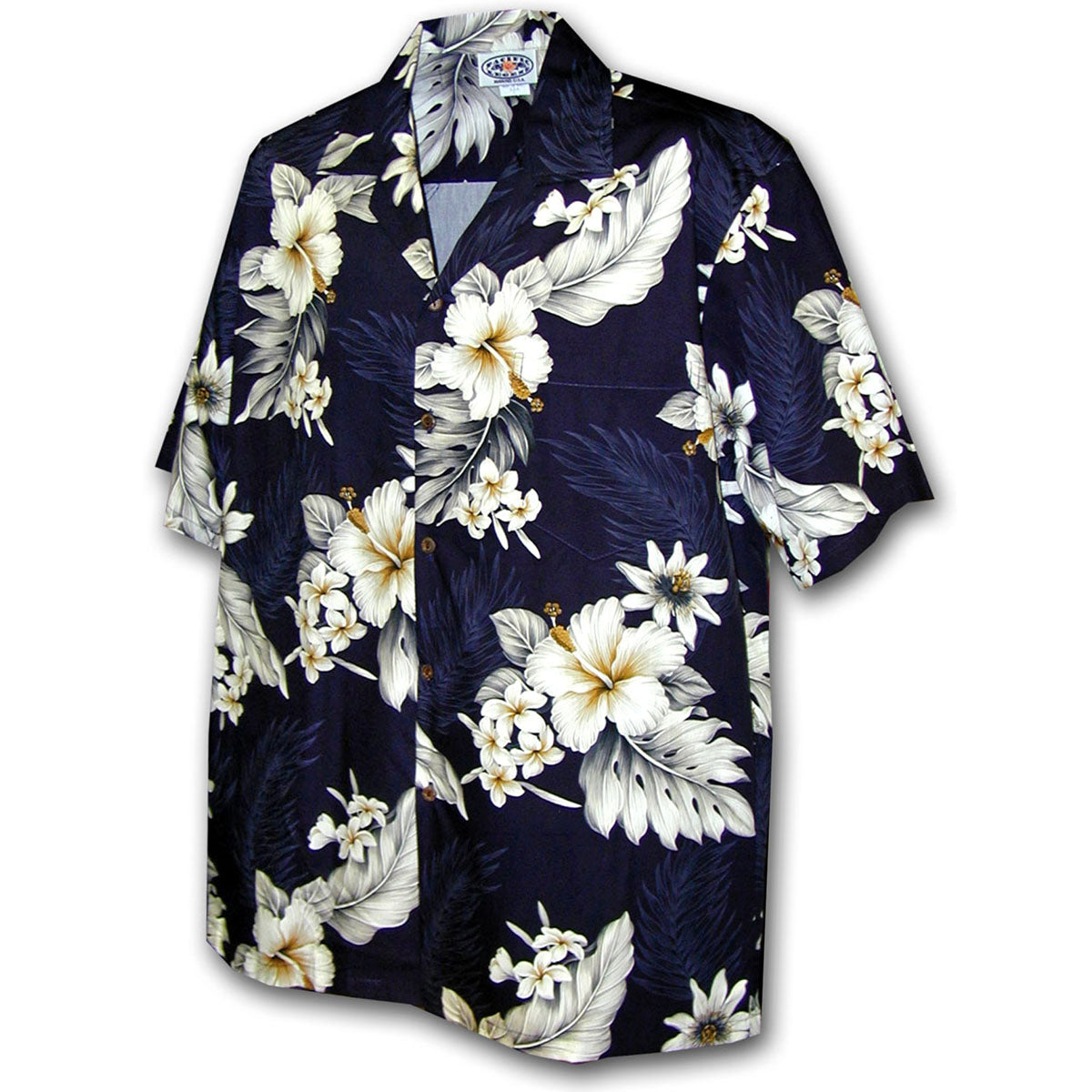 Island Florals - Navy