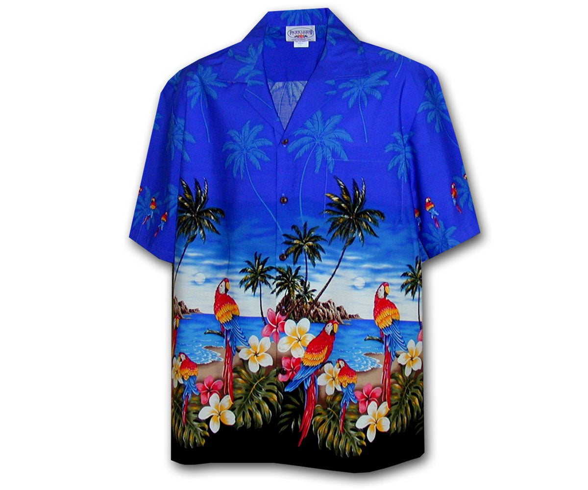 Island Birds - Blue